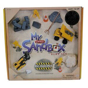 Be Good My Little Sandbox Play Set Big Builder Construction Age 3+ Sensory NEW